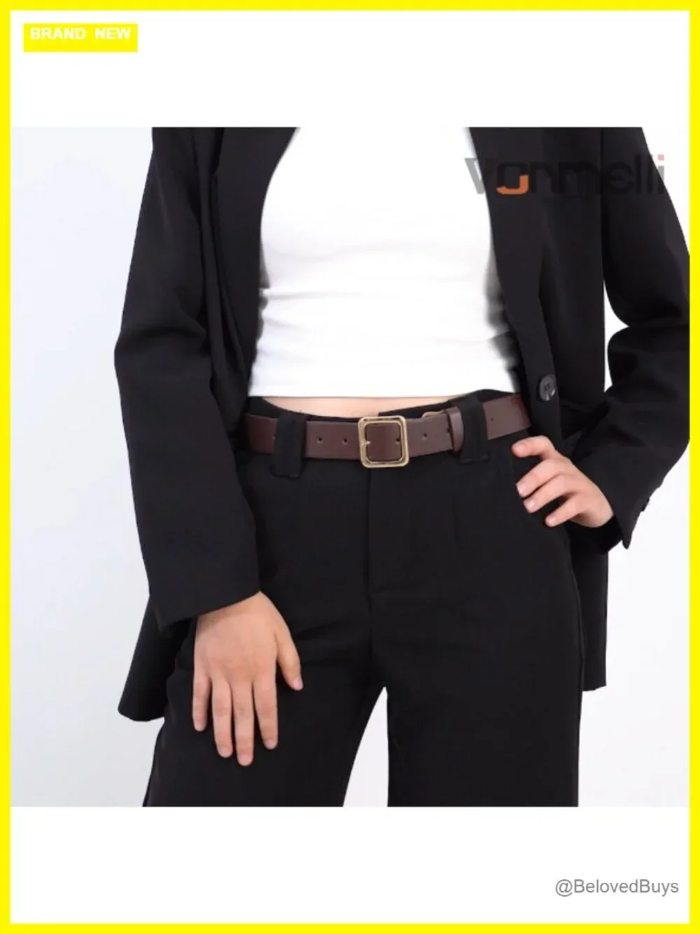 Women's Faux Leather Belt 1.3